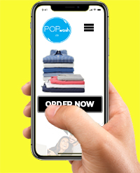 Ready your laundry bag for POPwash and fold service